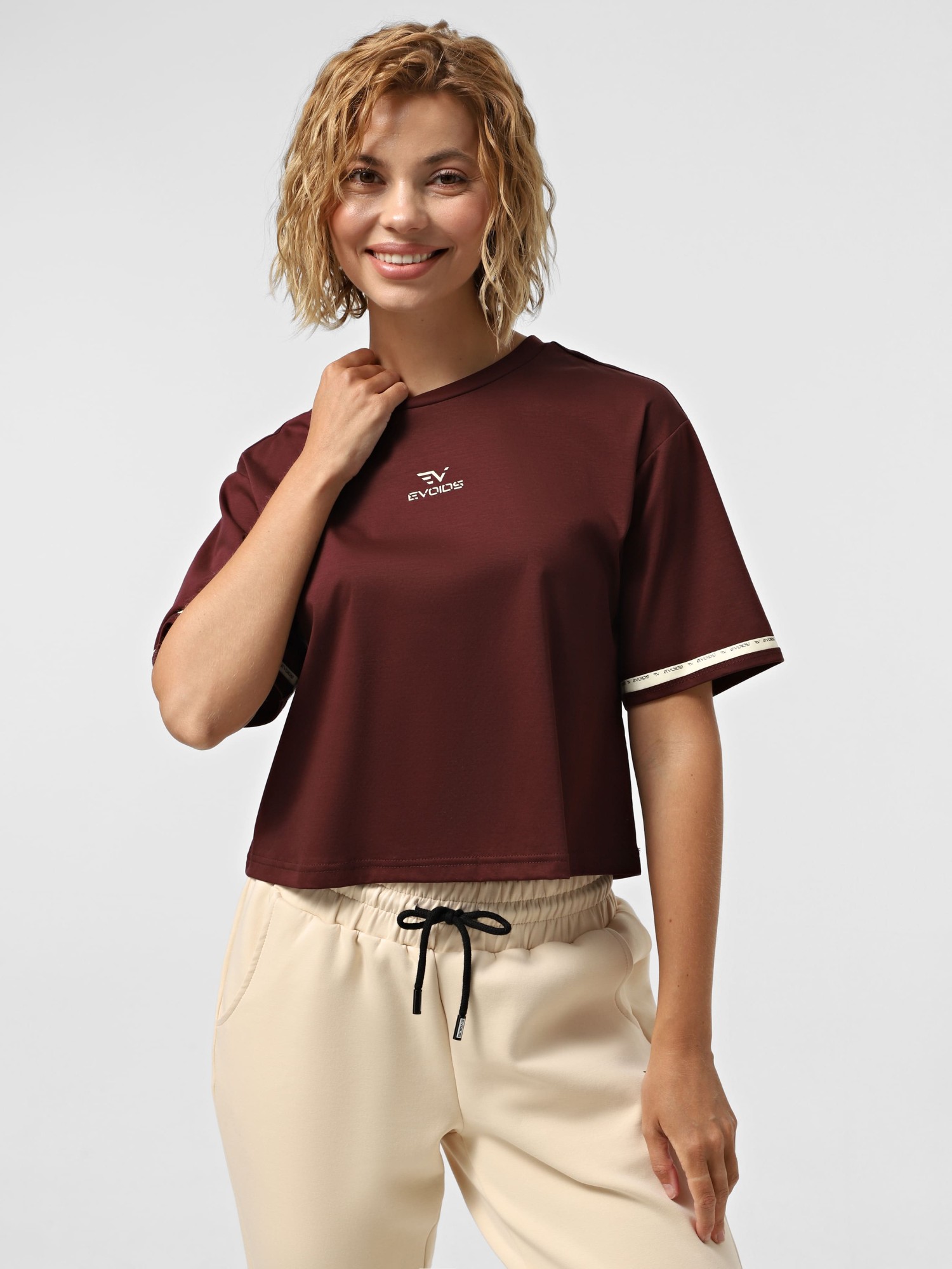 Футболка жіноча Evoids Loraite коричнева 552450-200  изображение 2