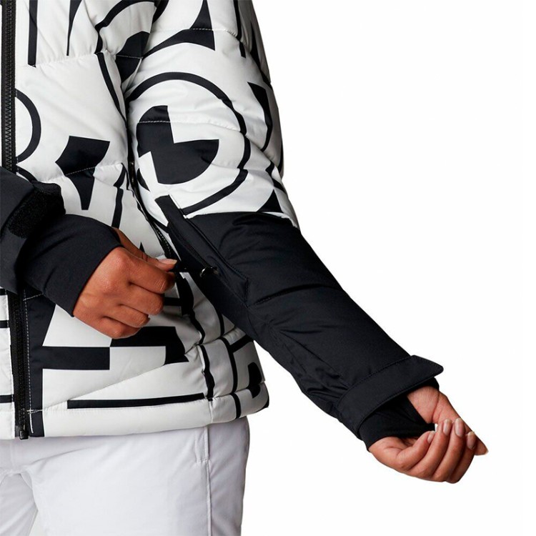 Куртка женская Columbia Abbott Peak™ Insulated Jacket черная 1909971-100 изображение 4