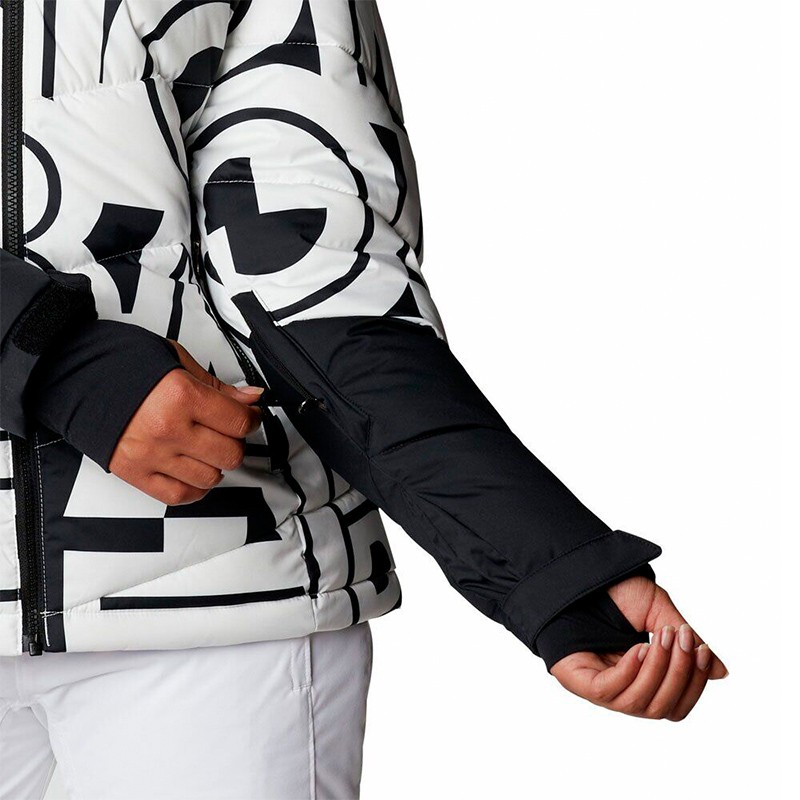 Куртка женская Columbia Abbott Peak™ Insulated Jacket черная 1909971-100 — фото 4