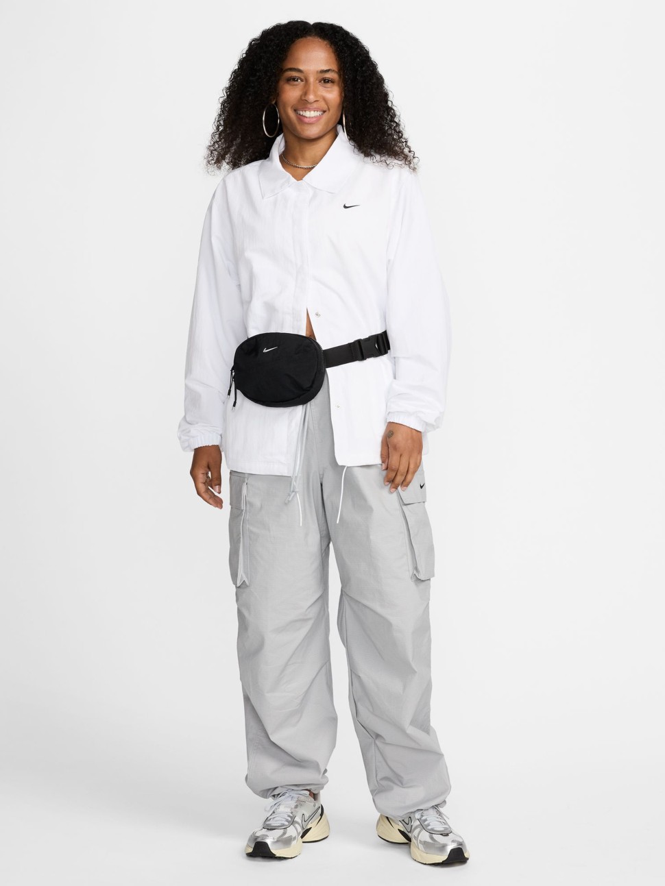 Сумка  Nike NK AURA WAISTPACK чорна HM6120-010 — фото 9