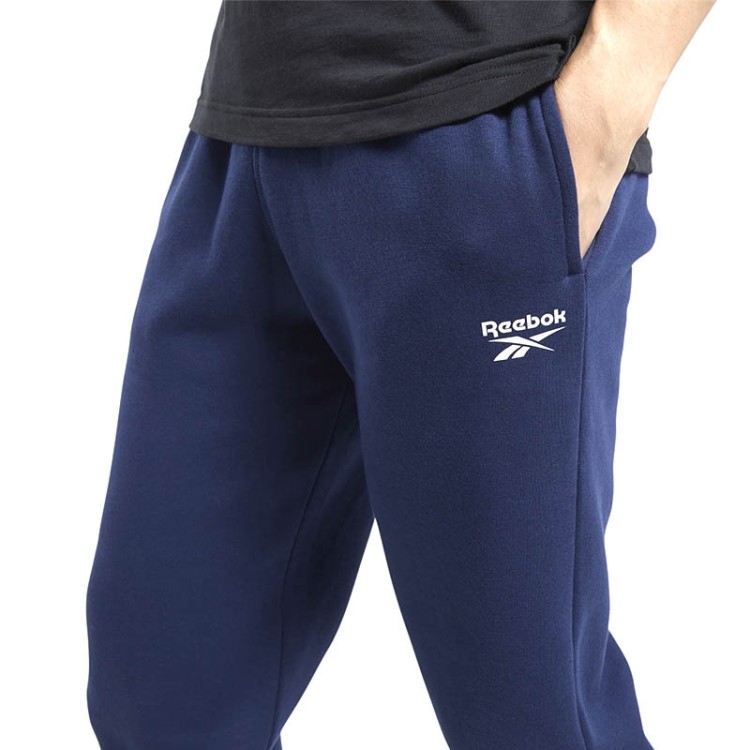 Брюки мужские Reebok Training Essentials Cuffed синие FU3237 изображение 4