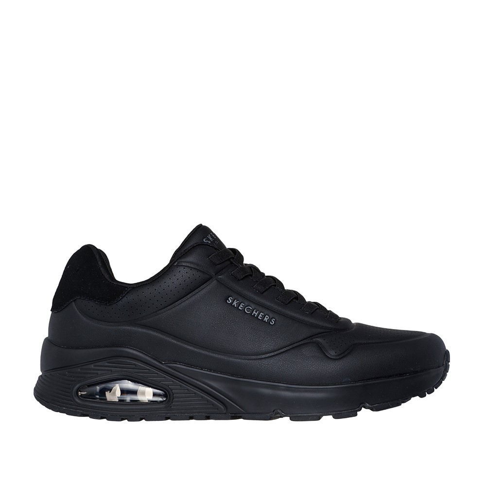 Кроссовки мужские Skechers UNO черные 183007 BBK изображение 1