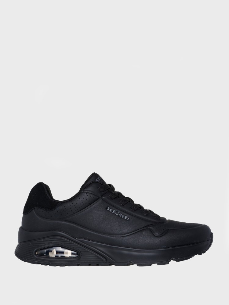 Кросівки чоловічі Skechers UNO чорні 183007 BBK изображение 2