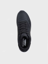 Кросівки чоловічі Skechers UNO чорні 183007 BBK изображение 5