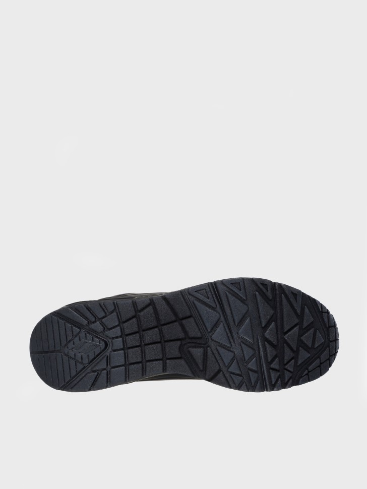 Кросівки чоловічі Skechers UNO чорні 183007 BBK изображение 6