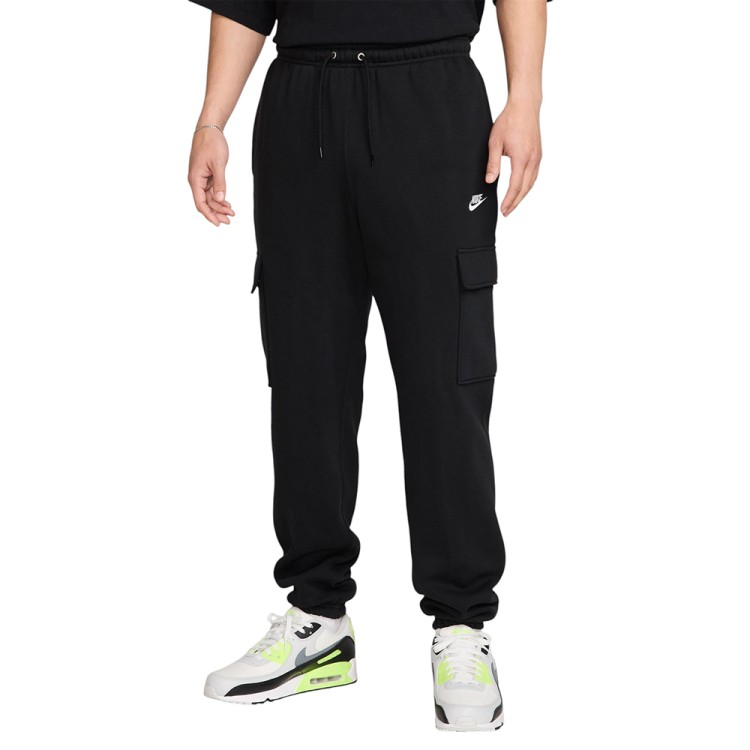 Брюки мужские Nike M NK CLUB BB CARGO PANT черные FN3805-010