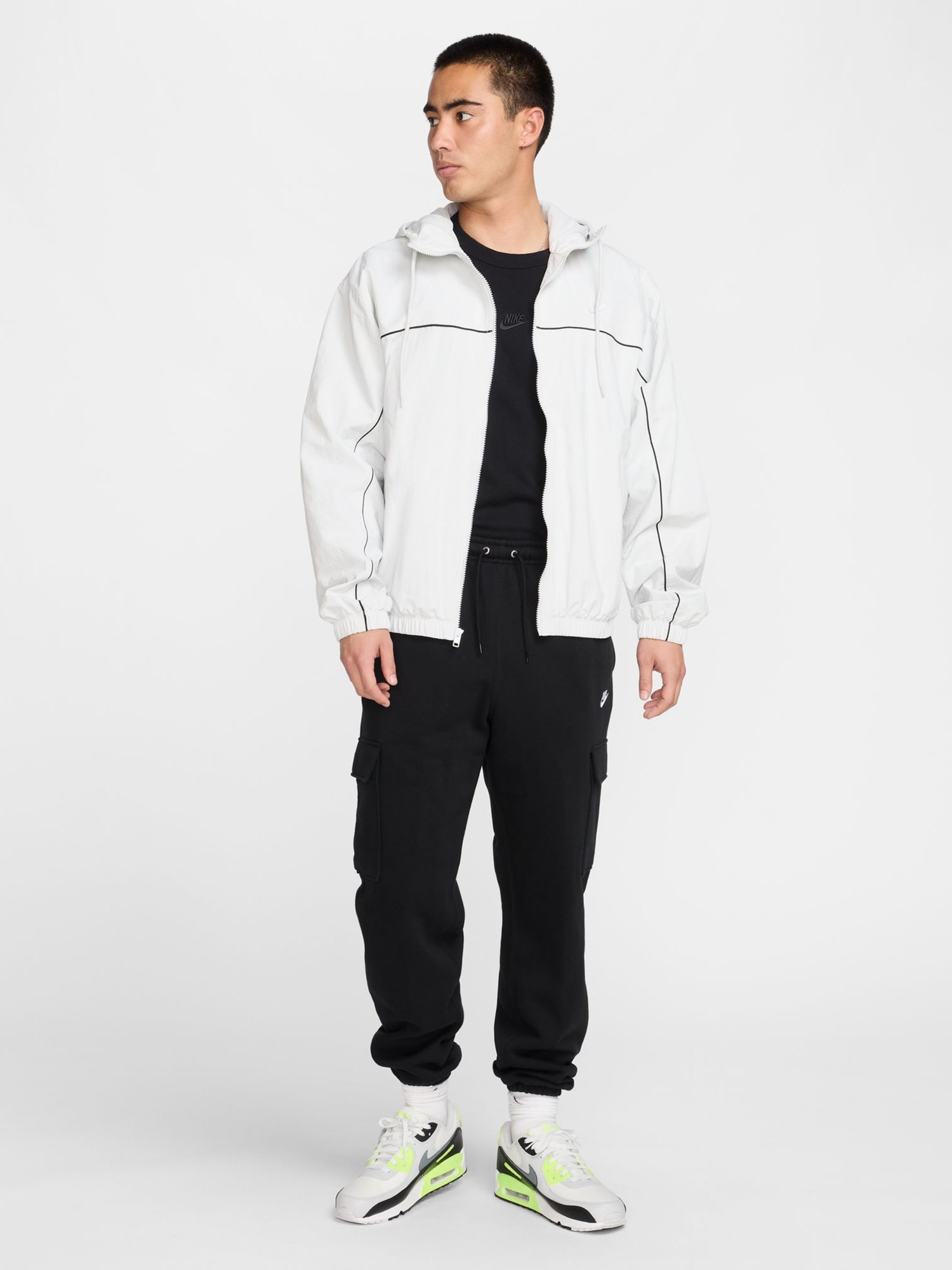 Брюки мужские Nike M NK CLUB BB CARGO PANT черные FN3805-010 изображение 8