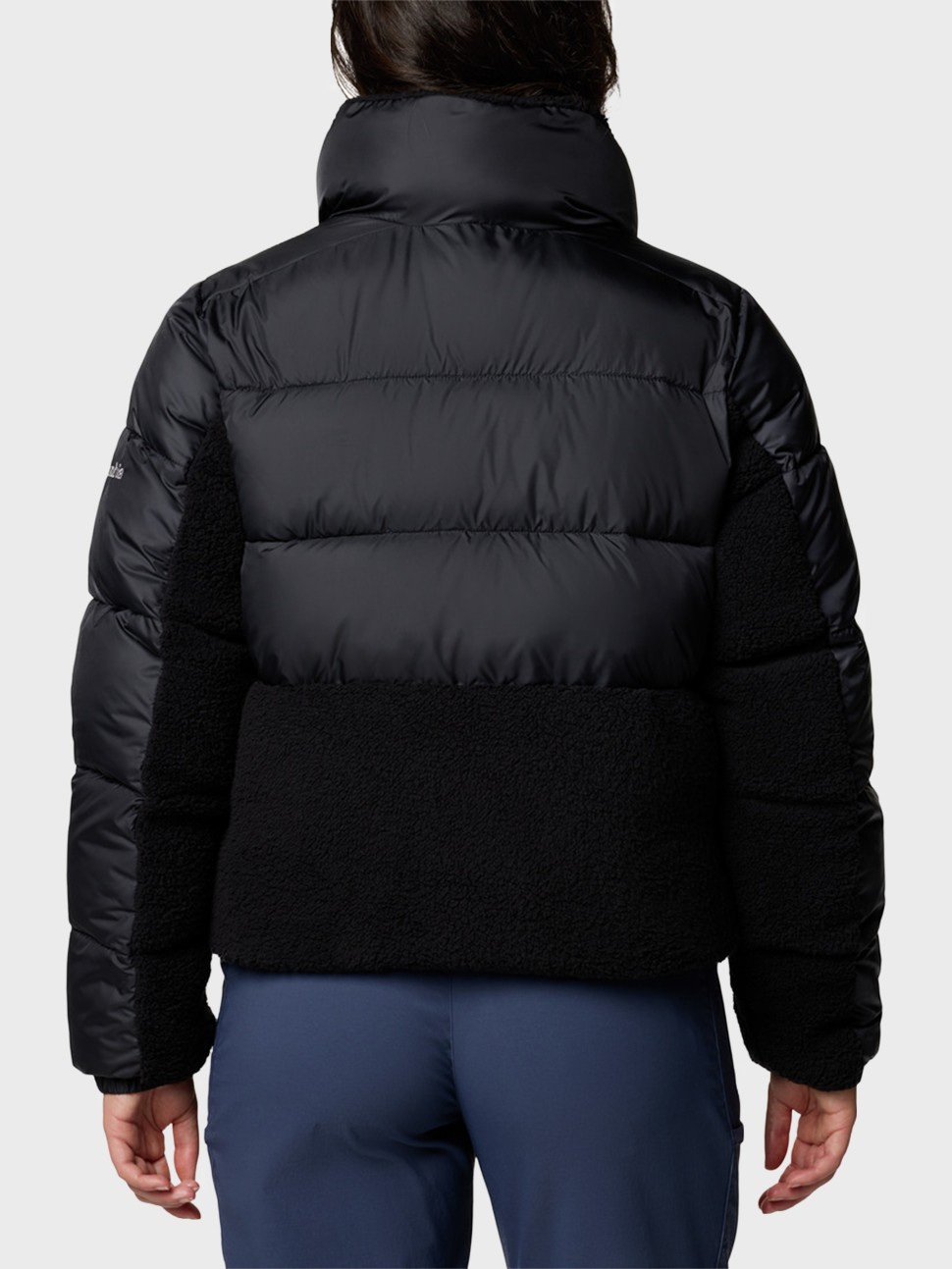 Куртка жіноча Columbia Leadbetter Point II Sherpa Hybrid бузкова 2085601-010 — фото 4
