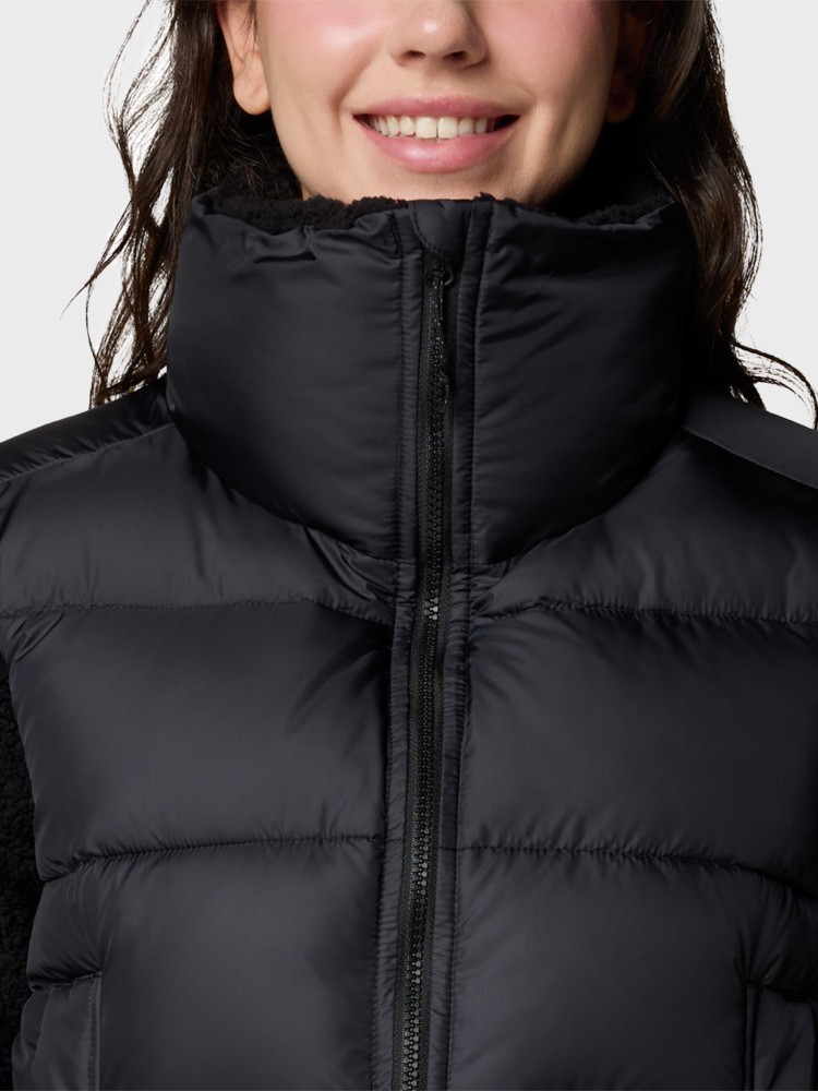 Куртка жіноча Columbia Leadbetter Point II Sherpa Hybrid бузкова 2085601-010 изображение 7