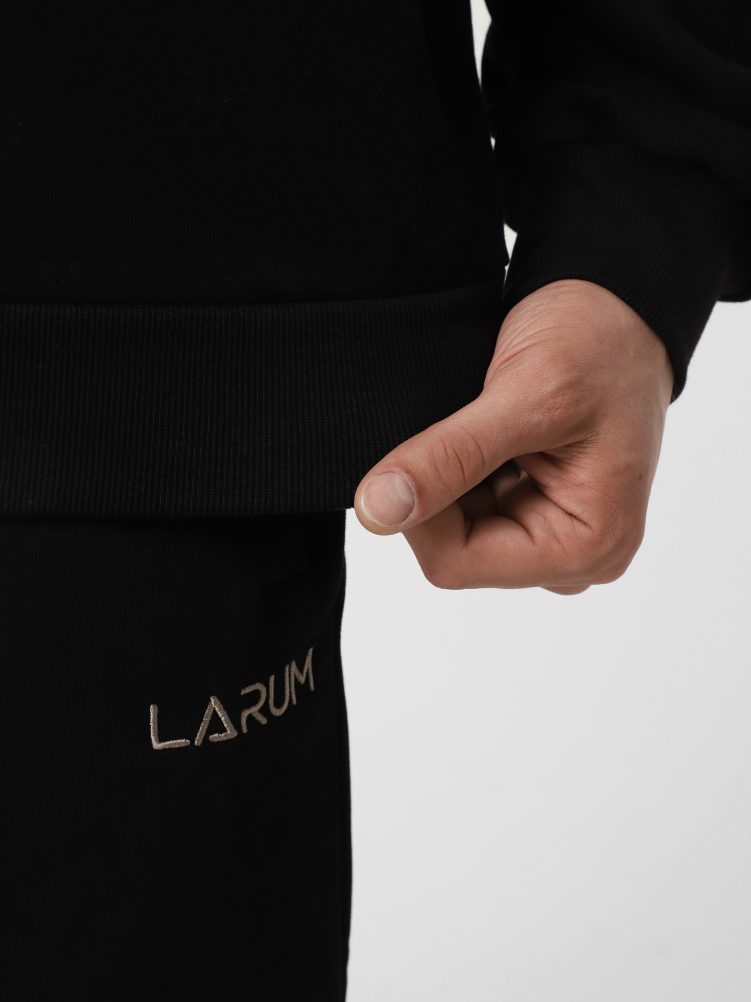 Толстовка мужская Larum черная 652501-010 изображение 5