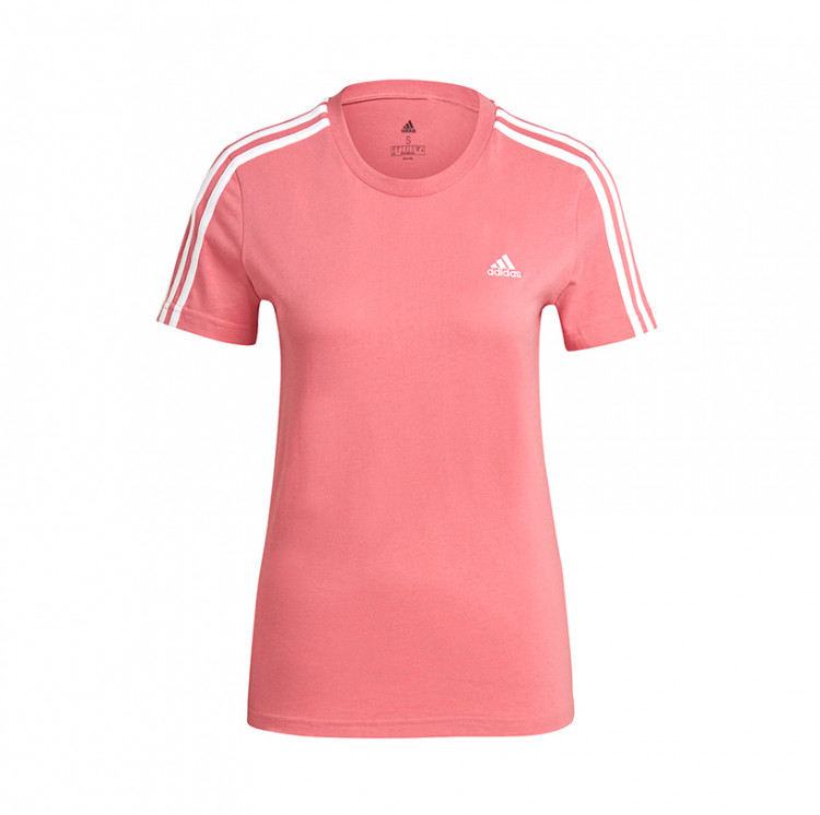 Футболка женская Adidas W 3S T розовая GL0787 изображение 1