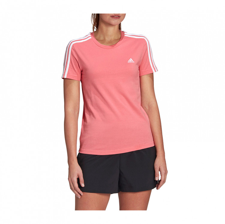 Футболка женская Adidas W 3S T розовая GL0787 изображение 2