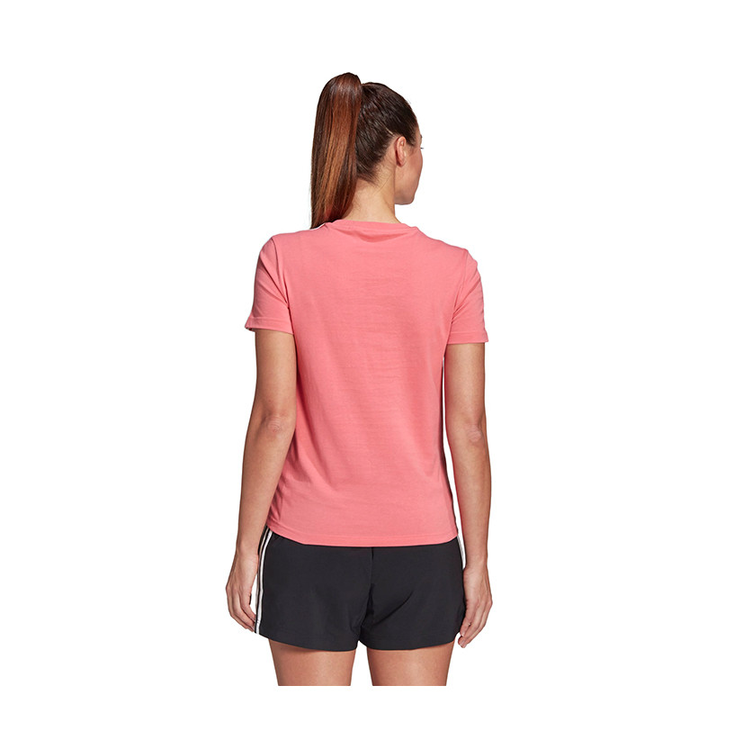 Футболка женская Adidas W 3S T розовая GL0787 изображение 3