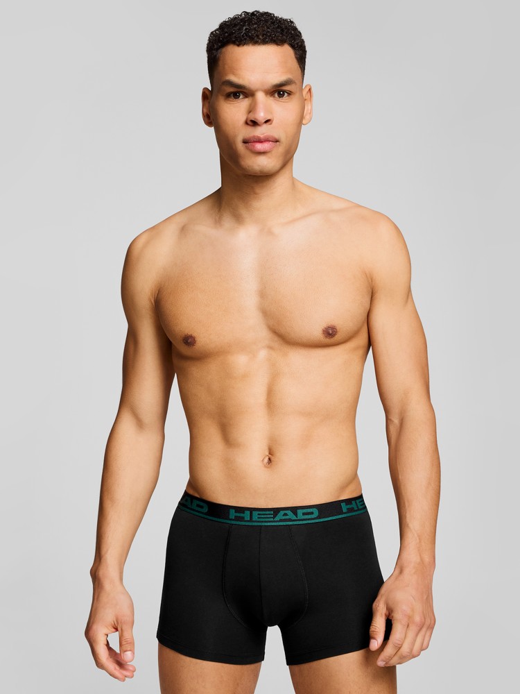 Боксери чоловічі HEAD BASIC BOXER 2P зелені 701202741029 изображение 5