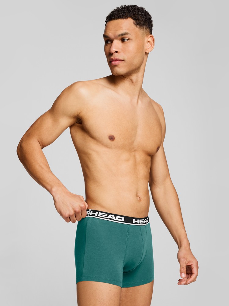 Боксери чоловічі HEAD BASIC BOXER 2P зелені 701202741029 изображение 7