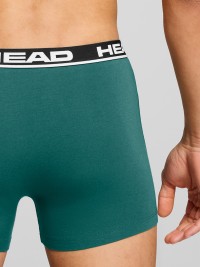 Боксери чоловічі HEAD BASIC BOXER 2P зелені 701202741029 изображение 9