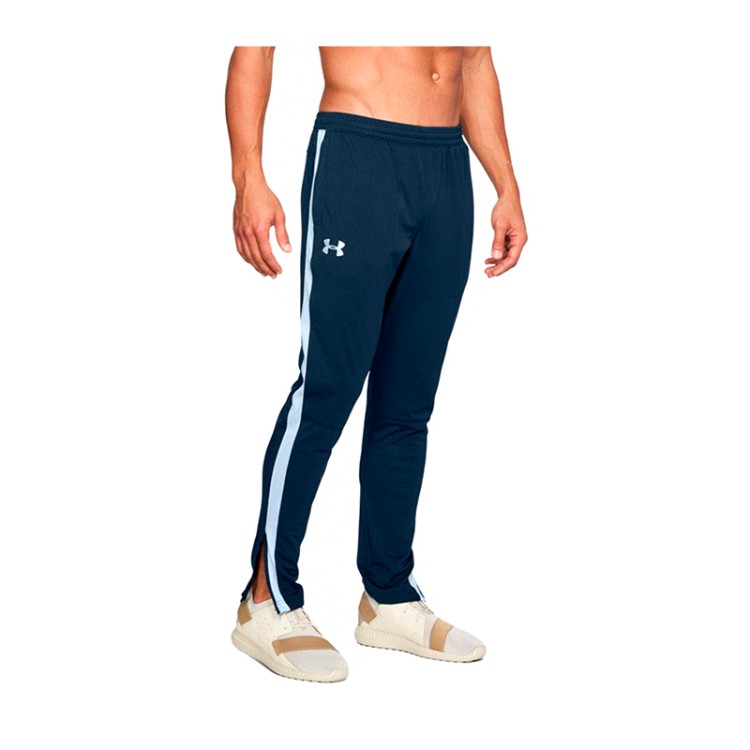 Брюки  мужские Under Armour Sportstyle Pique Track Pant синие 1313201-408 изображение 3