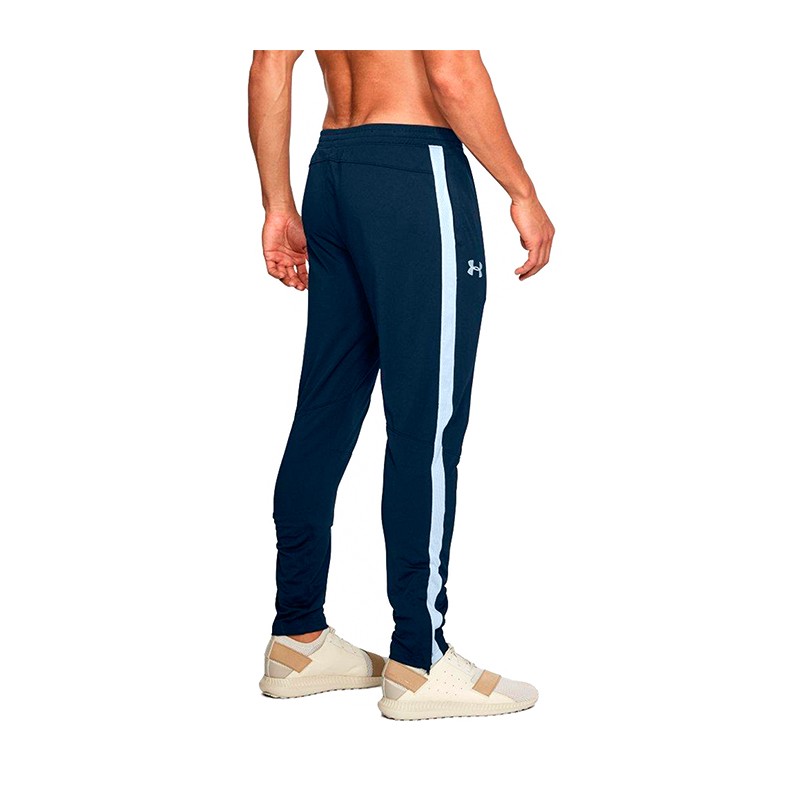 Брюки  мужские Under Armour Sportstyle Pique Track Pant синие 1313201-408 — фото 4