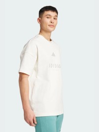 Футболка мужская Adidas M A SZN G T белая JL6552 изображение 3