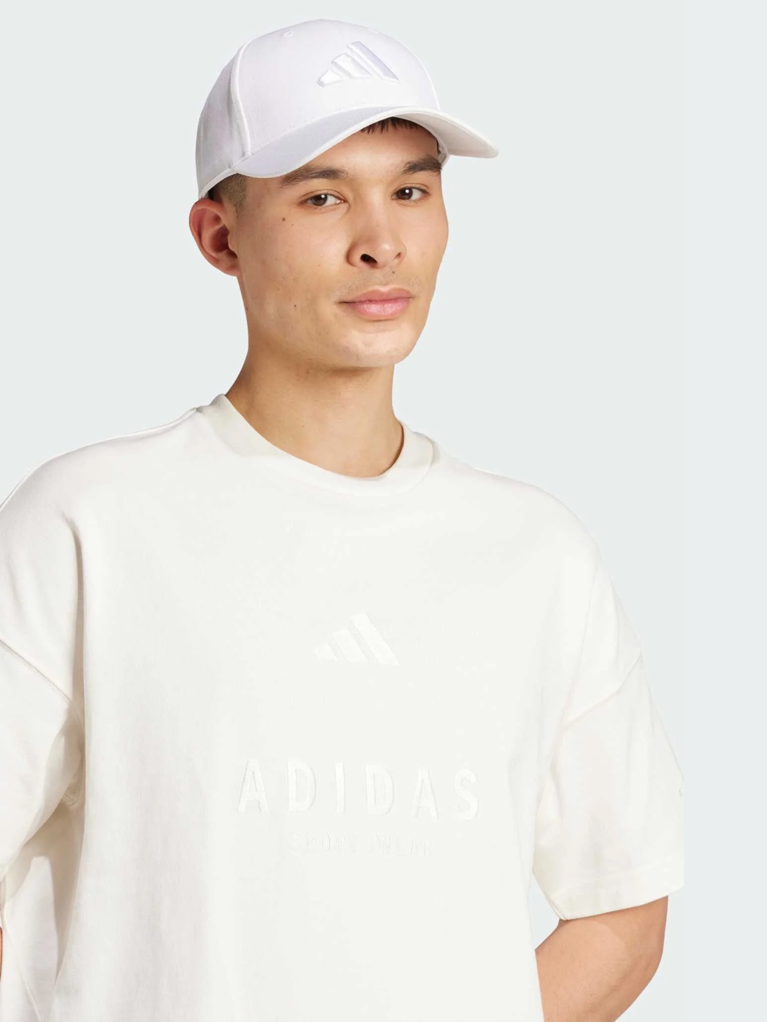Футболка мужская Adidas M A SZN G T белая JL6552 изображение 5