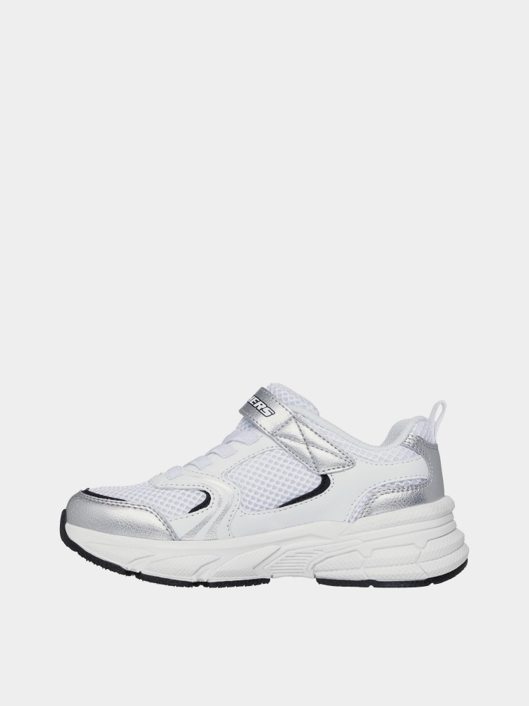 Кроссовки детские Skechers RETRO-GRAPH белые 303692L WSL изображение 4
