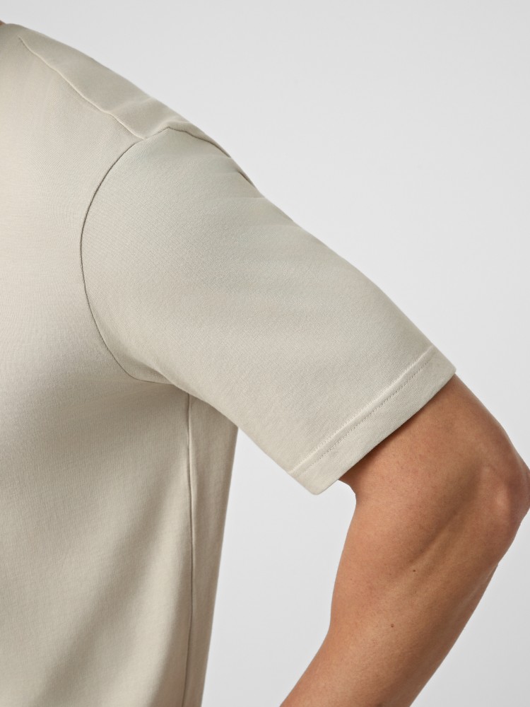 Футболка мужская Adidas M CAFE SCRIPT T бежевая KB2505 изображение 5