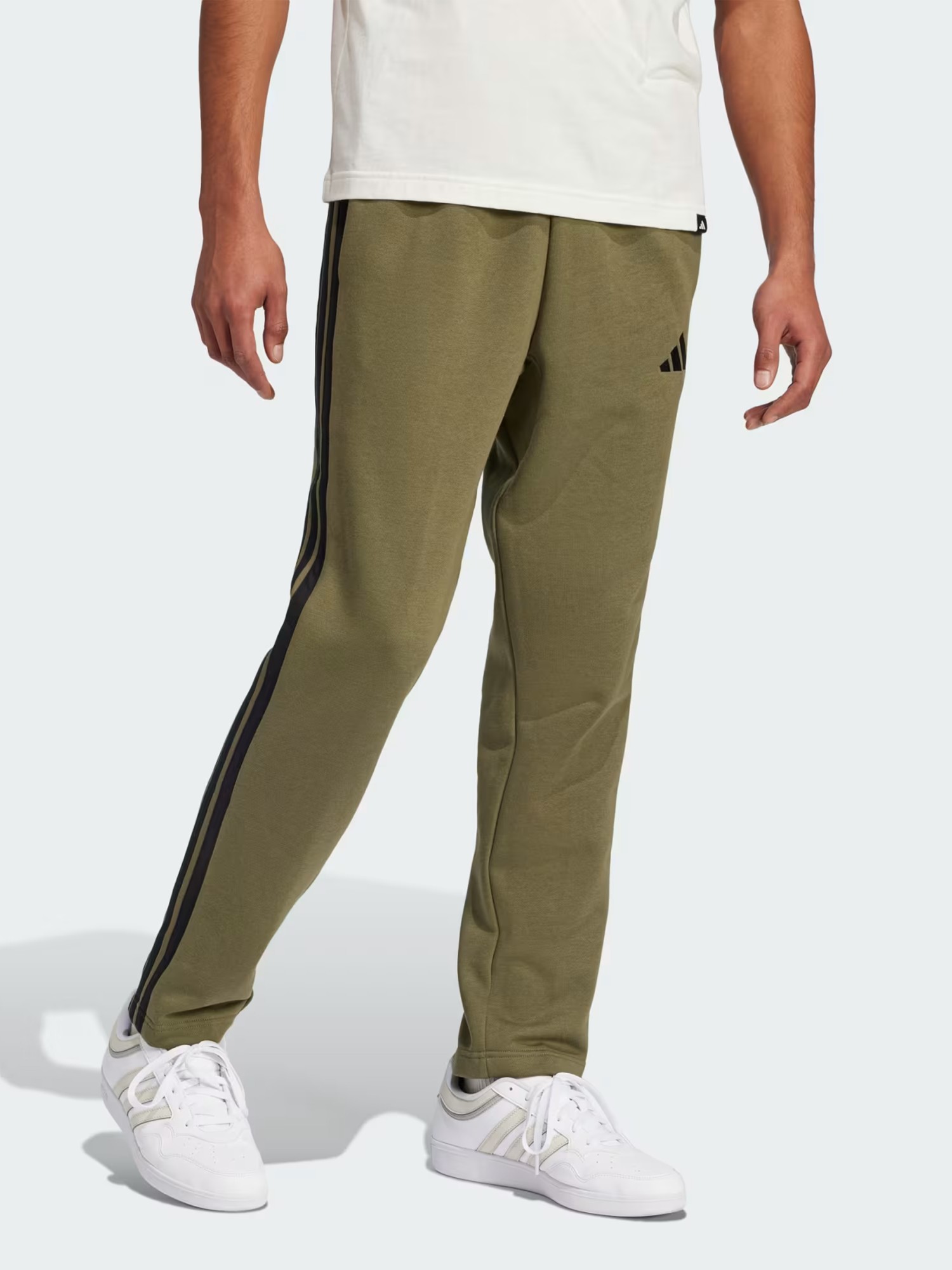 Штани чоловічі Adidas M 3S FL O PT оливкові JE6331 изображение 4