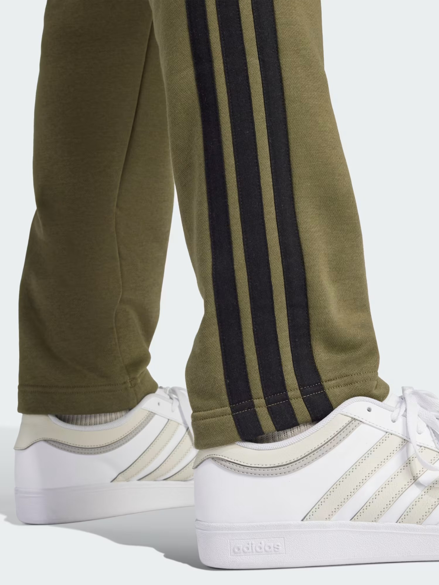 Штани чоловічі Adidas M 3S FL O PT оливкові JE6331 изображение 6