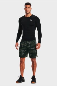 Футболка чоловіча Under Armour Ua Hg Armour Comp Ls чорна 1361524-001 изображение 5