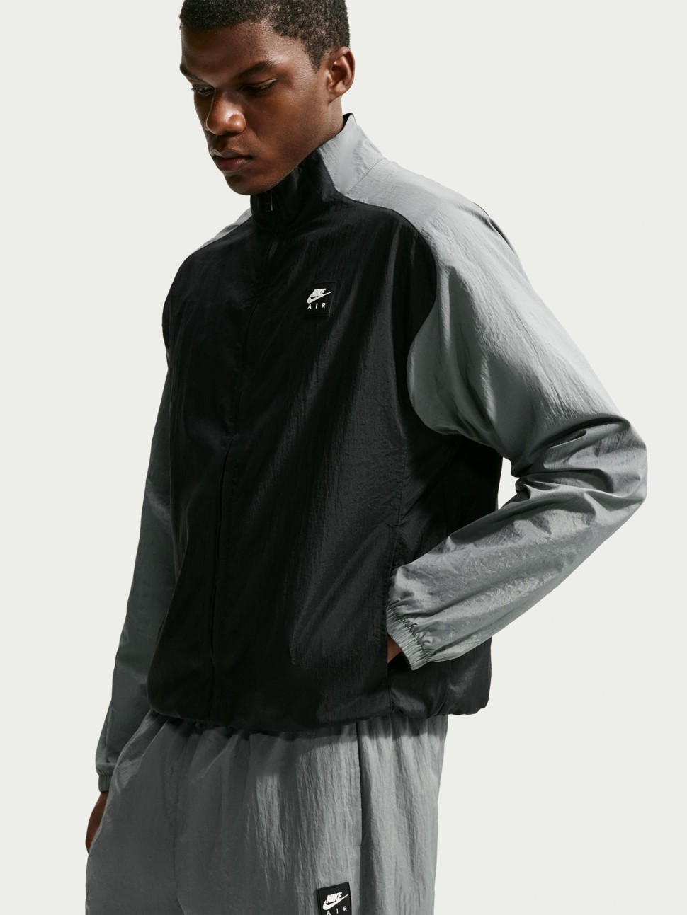 Костюм мужской Nike M NK AIR TRACK SUIT MX MTL серый IM6048-084 — фото 8