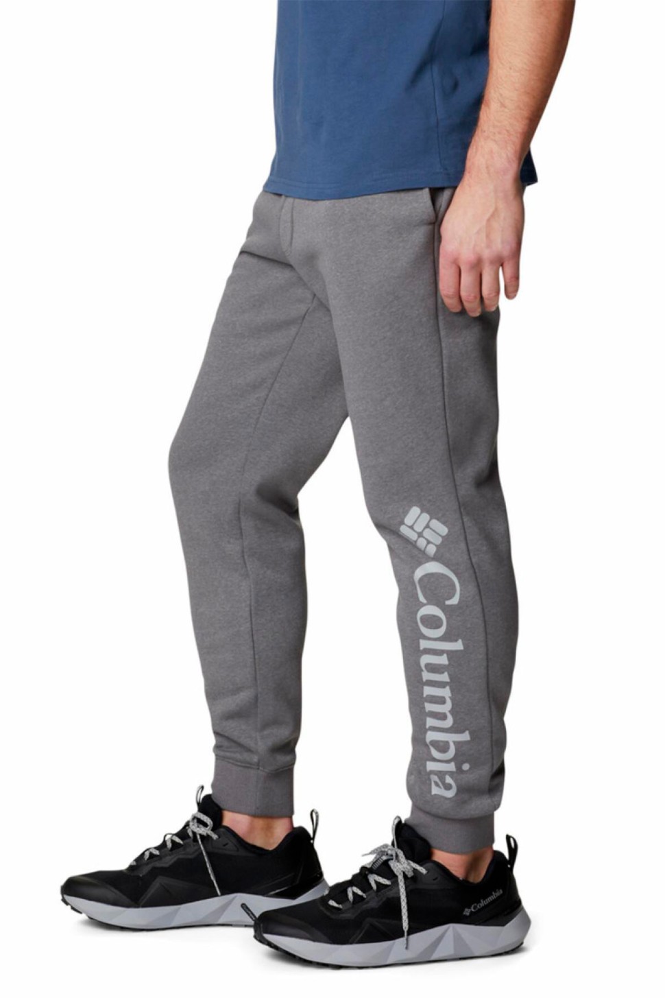 Брюки мужские Columbia M CSC Logo™ Fleece Jogger II темно-серые 1911601-024 — фото 2 — Sport City Брюки мужские Columbia M CSC Logo™ Fleece Jogger II темно-серые 1911601-024 — фото 2