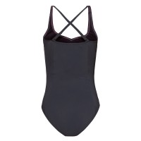 Жіночий купальник Arena W Isabel Light Cross Back One сірий 004713-590  изображение 2