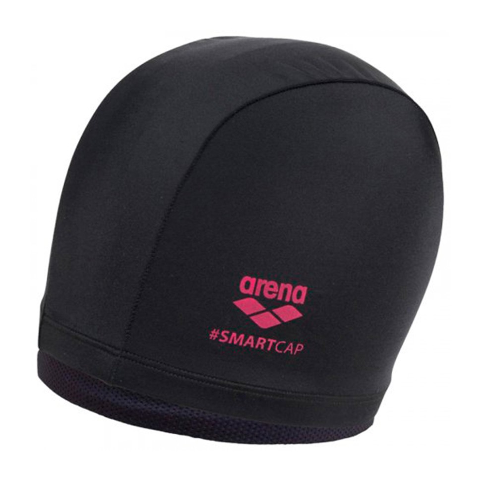Шапочка для плавання жіноча Arena Smartcap чорна 004401-100 — фото 1