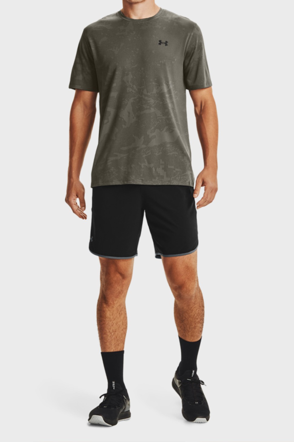 Шорти чоловічі Under Armour Ua Hiit Woven Shorts чорні 1361435-001 — фото 5