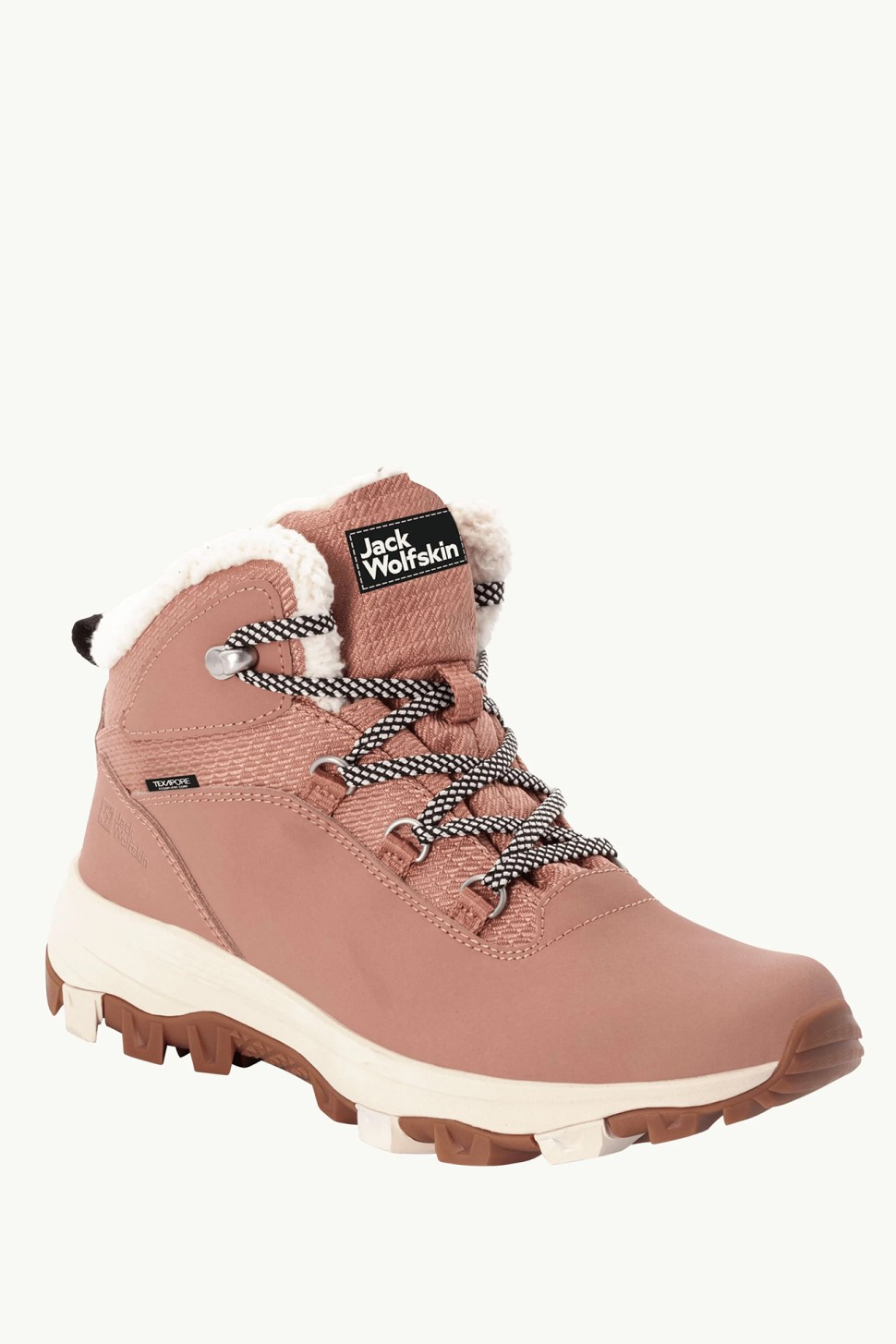 Черевики жіночі Jack Wolfskin EVERQUEST TEXAPORE MID W рожеві 4053581-2243 — фото 2
