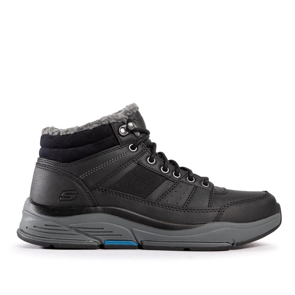 Черевики чоловічі Skechers Benago чорні 66199 BLK изображение 1