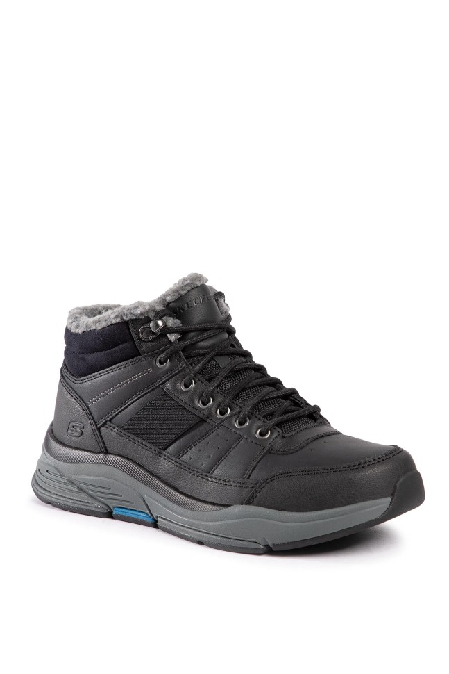 Черевики чоловічі Skechers Benago чорні 66199 BLK изображение 3
