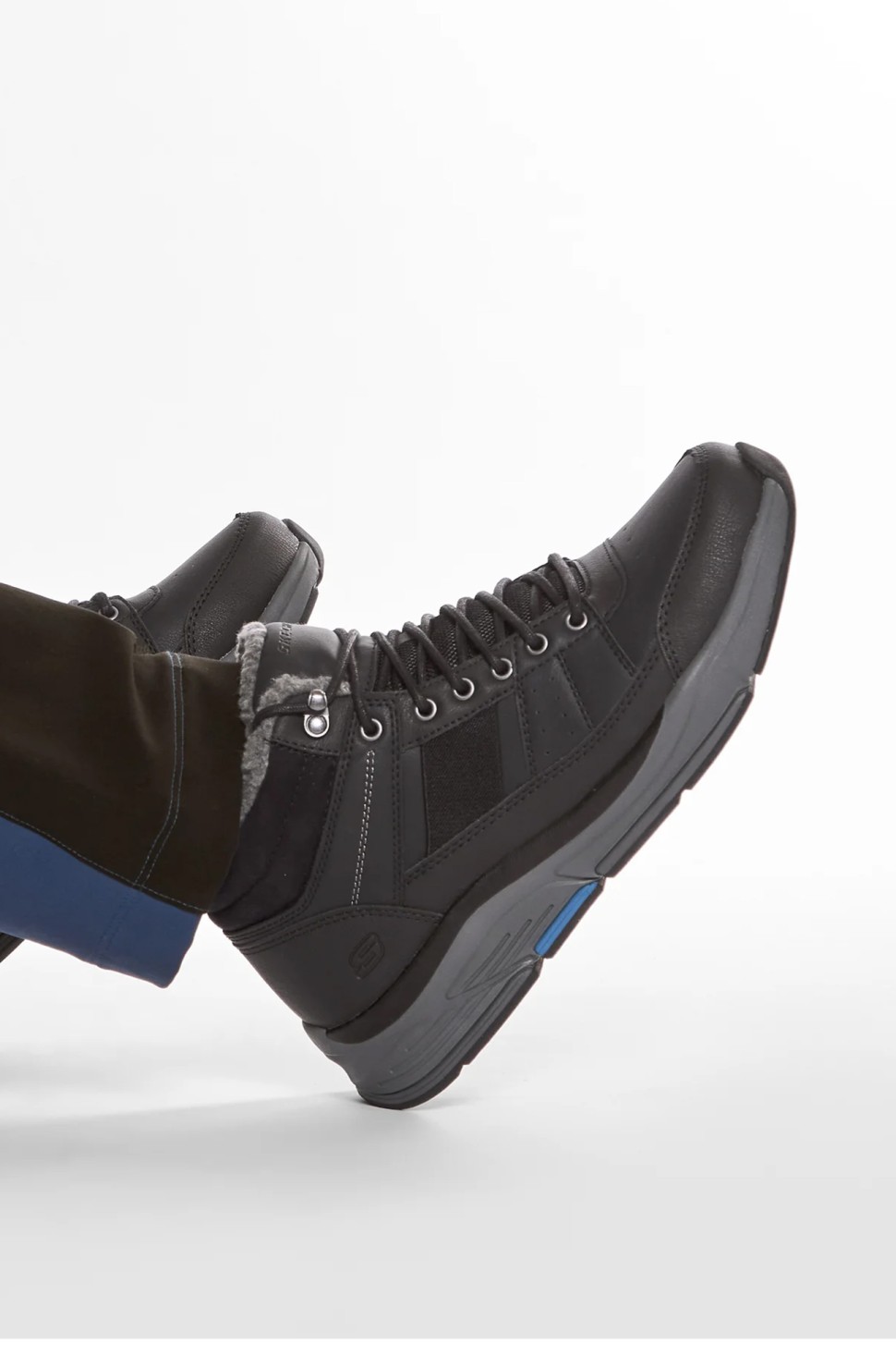 Черевики чоловічі Skechers Benago чорні 66199 BLK — фото 6