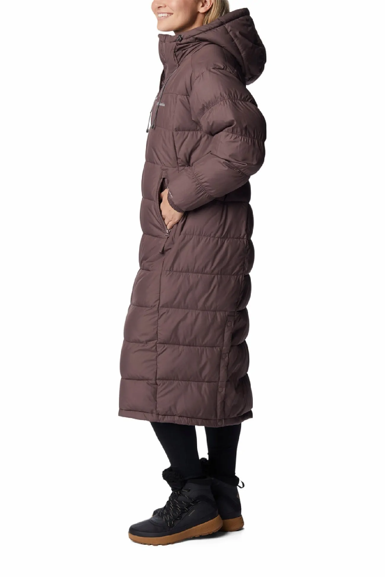 Куртка женская Columbia Pike Lake™ II Long Jacket коричневая