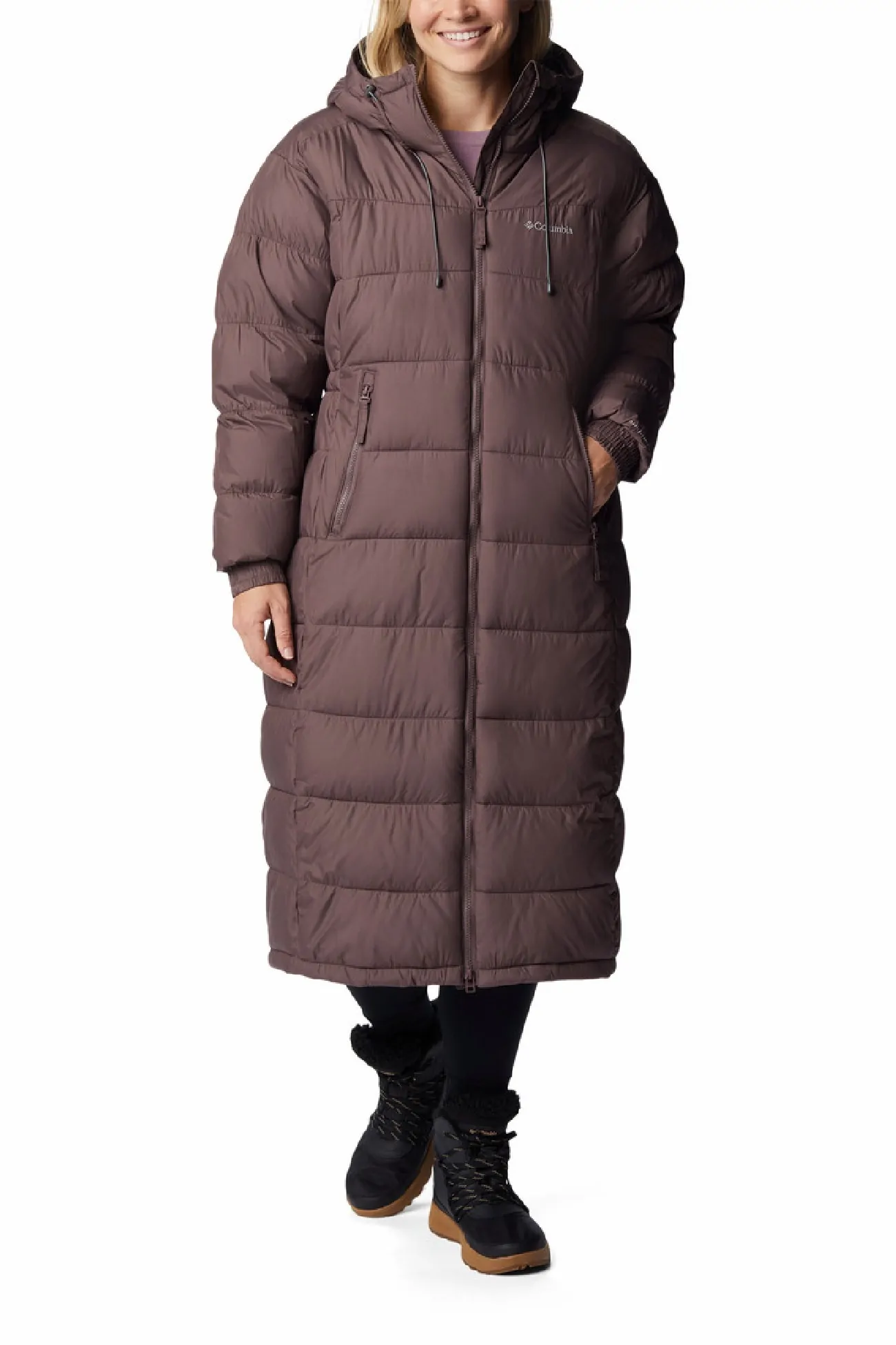 Куртка жіноча Columbia Pike Lake™ II Long Jacket коричнева 2051351