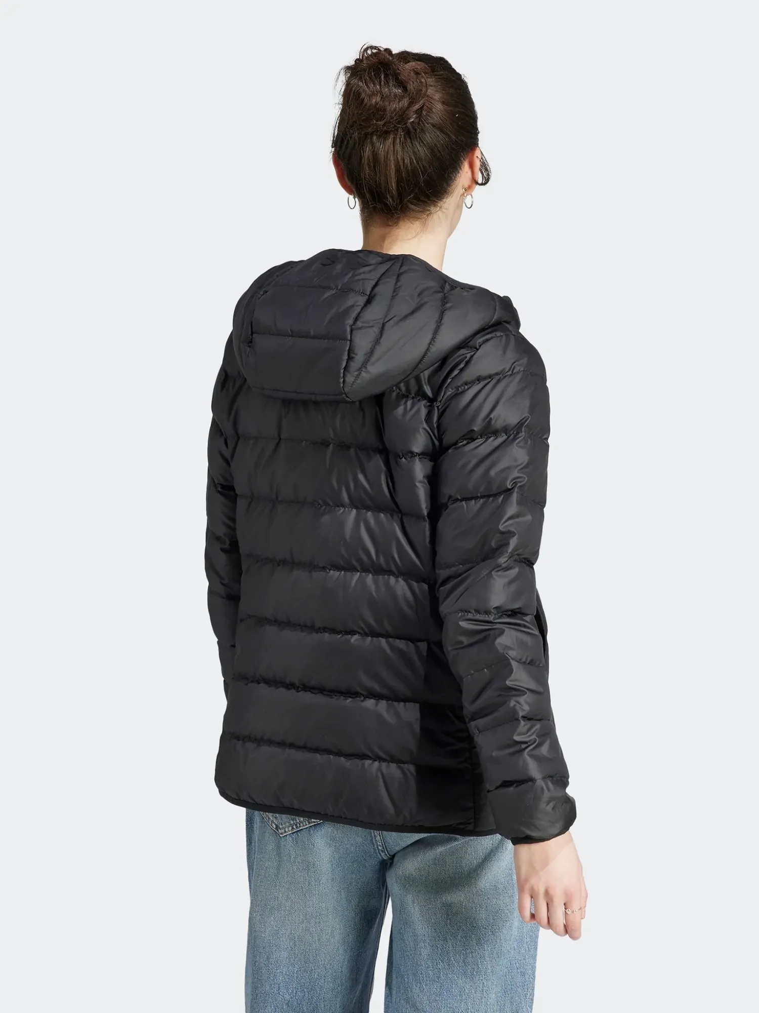 latte620　レディース　BLK S Куртка женская Adidas W ESS L D HO J черная HZ5724 купить в Киеве