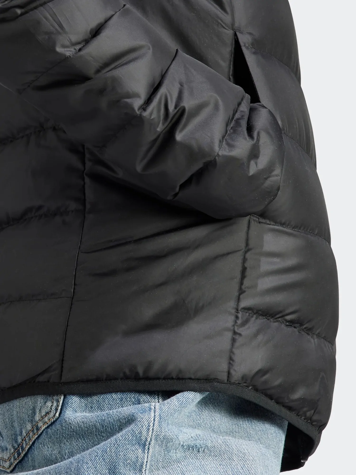 Куртка женская Adidas W ESS L D HO J черная HZ5724 купить в Киеве