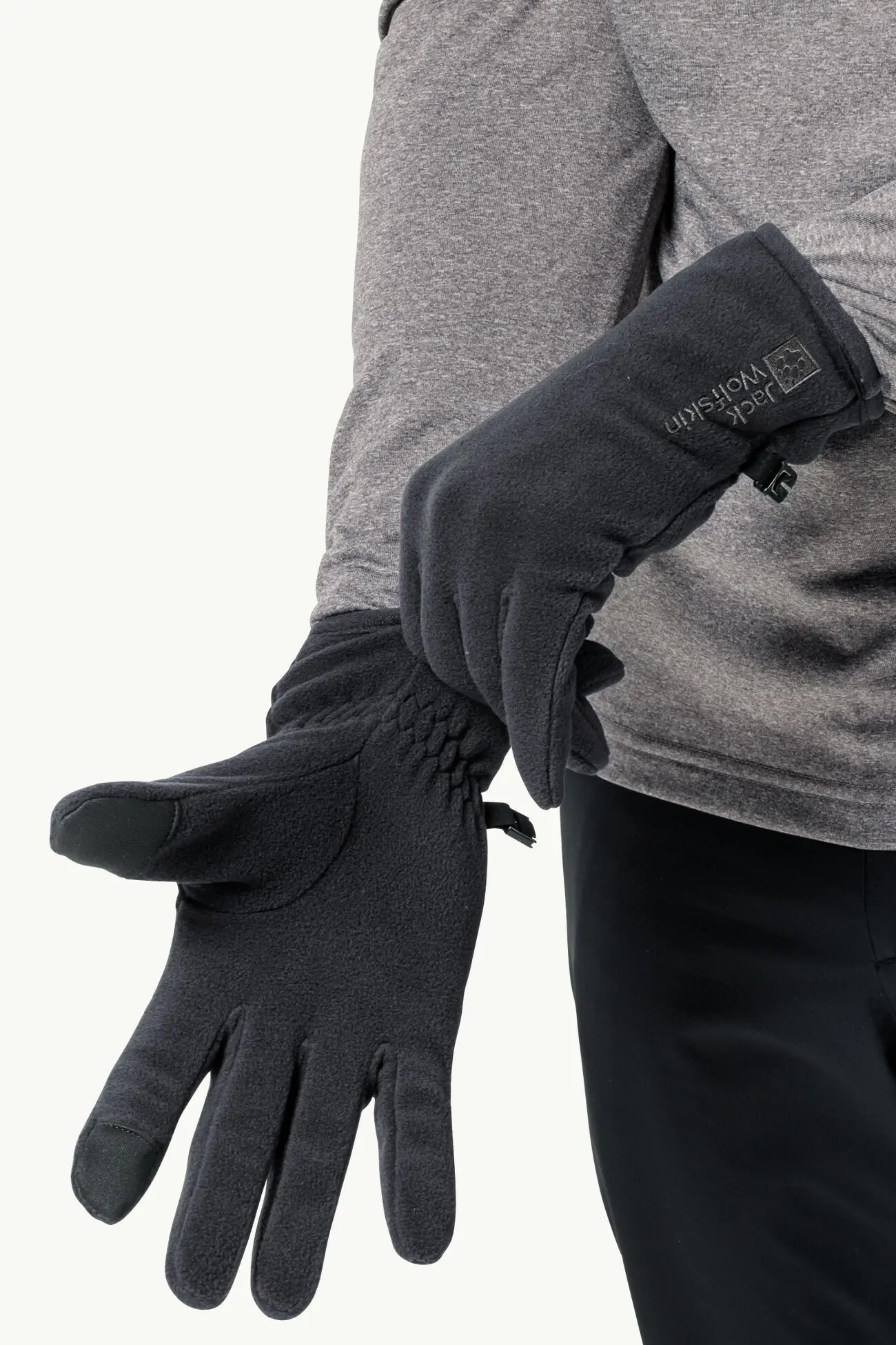 Перчатки мужские Jack Wolfskin REAL STUFF GLOVE черные 1911601