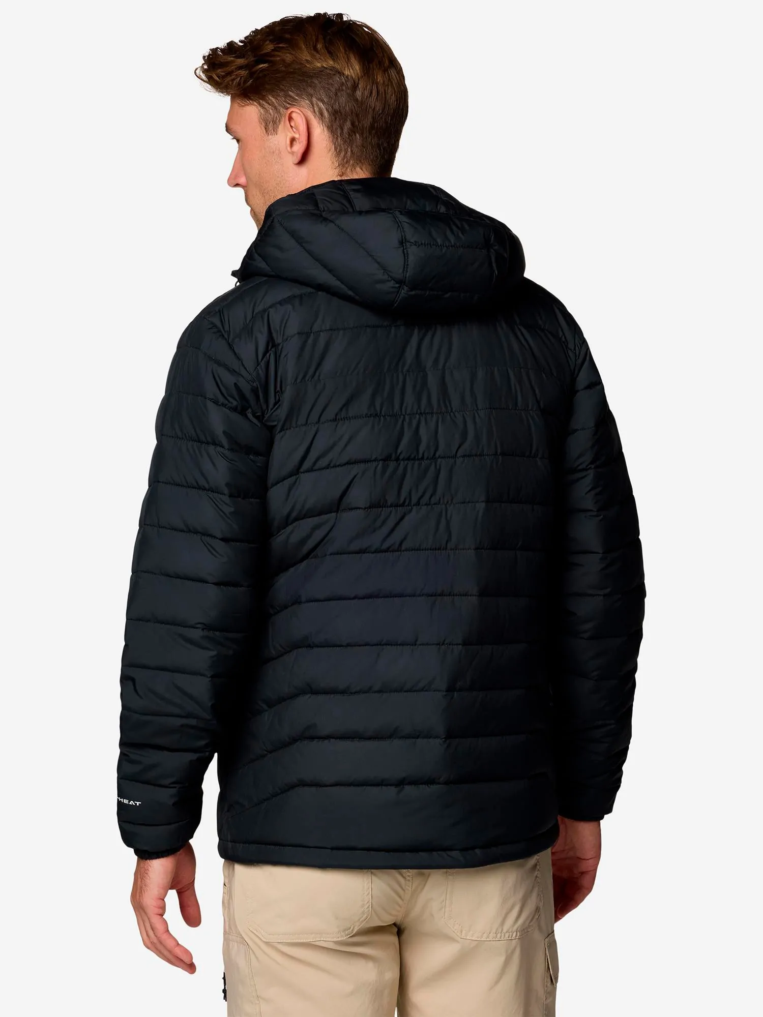 Куртка чоловіча Columbia Powder Lite™ II Hooded Jacket чорна