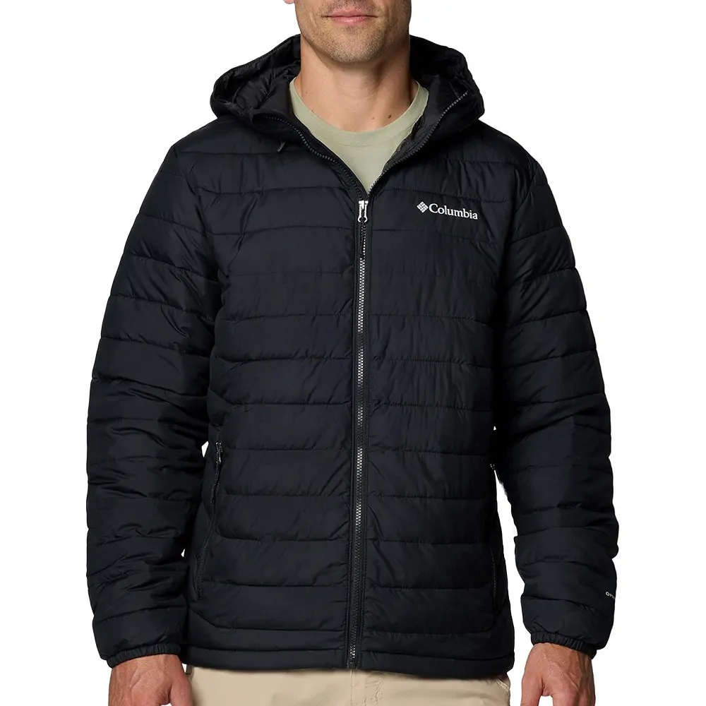 Куртка чоловіча Columbia Powder Lite™ II Hooded Jacket чорна