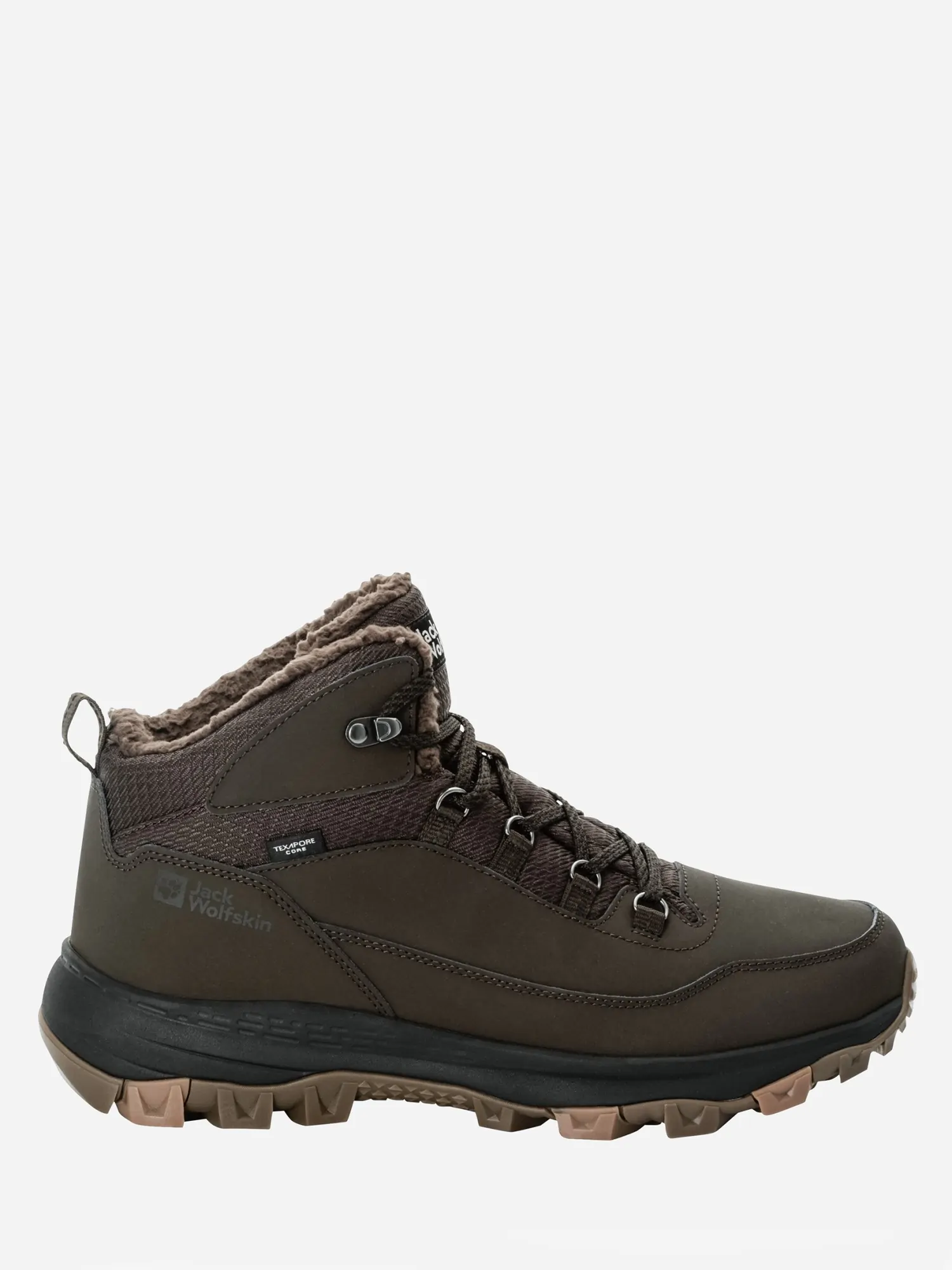 Ботинки мужские Jack Wolfskin EVERQUEST TEXAPORE MID M коричневые