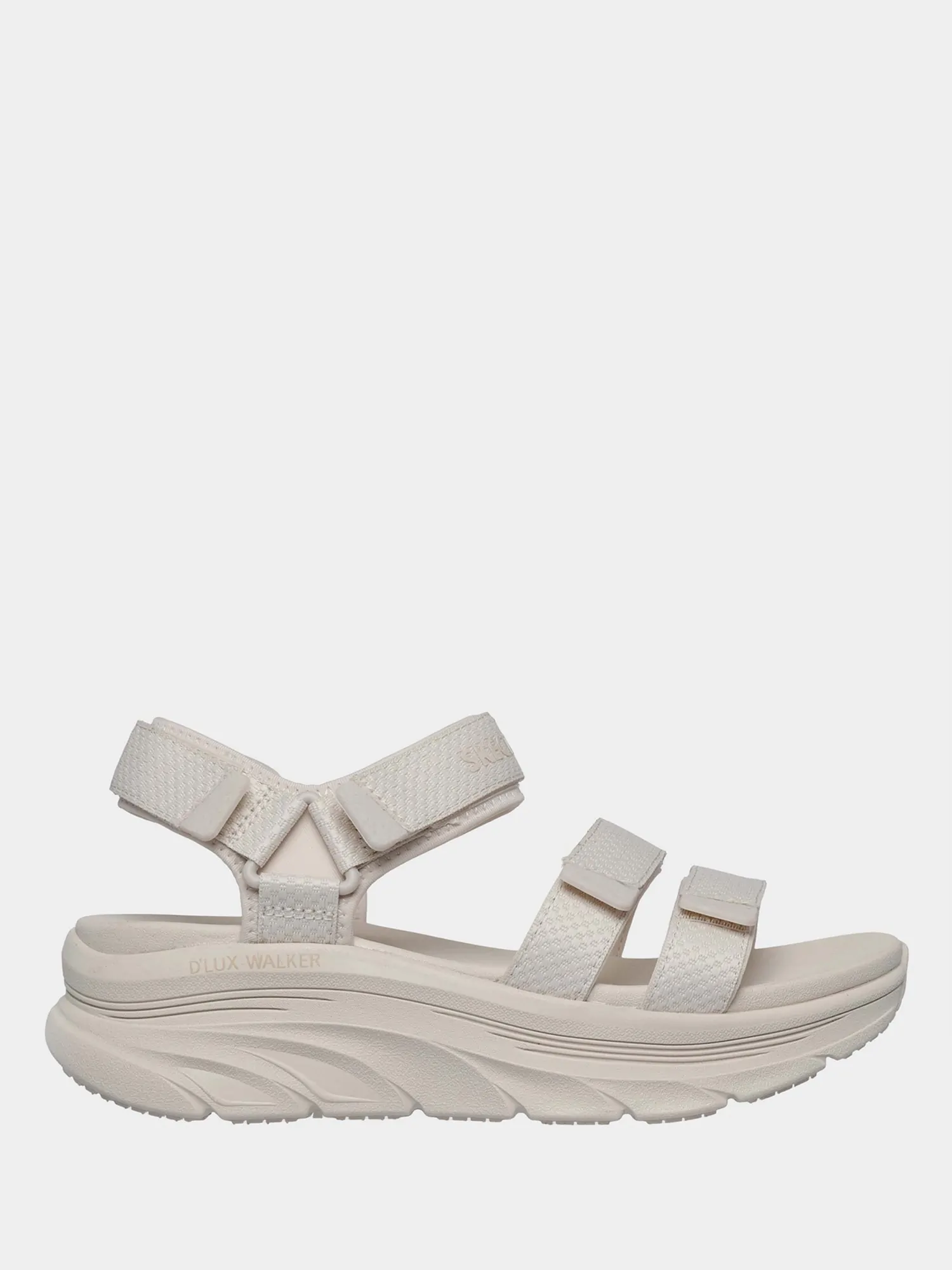 Сандали женские Skechers D'Lux Walker бежевые 119828 NAT купить в