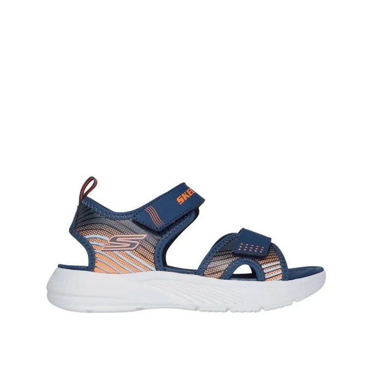 Сандали детские Skechers MICROSPEC серые 407034L BKSL купить в