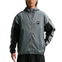 Вітрівка чоловіча Nike M NK AIR FZ HYBRID UTL JKT HD сіра IO0558