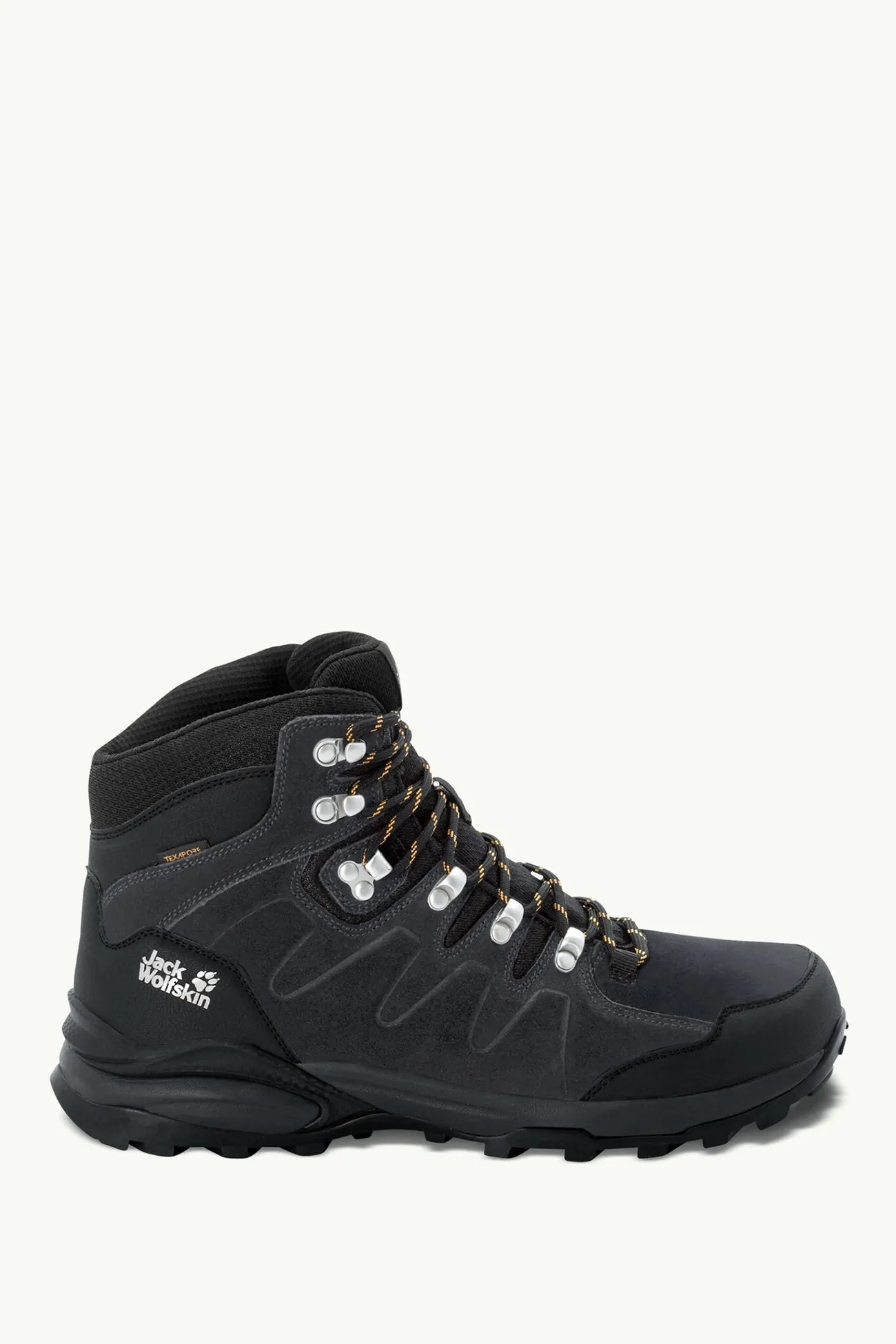 Черевики чоловічі Jack Wolfskin REFUGIO TEXAPORE MID M чорні